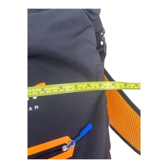 McLaren Formula 1‎ Team Salesforce Backpack Black Orange Roll Top NEW - Picture 5 of 8